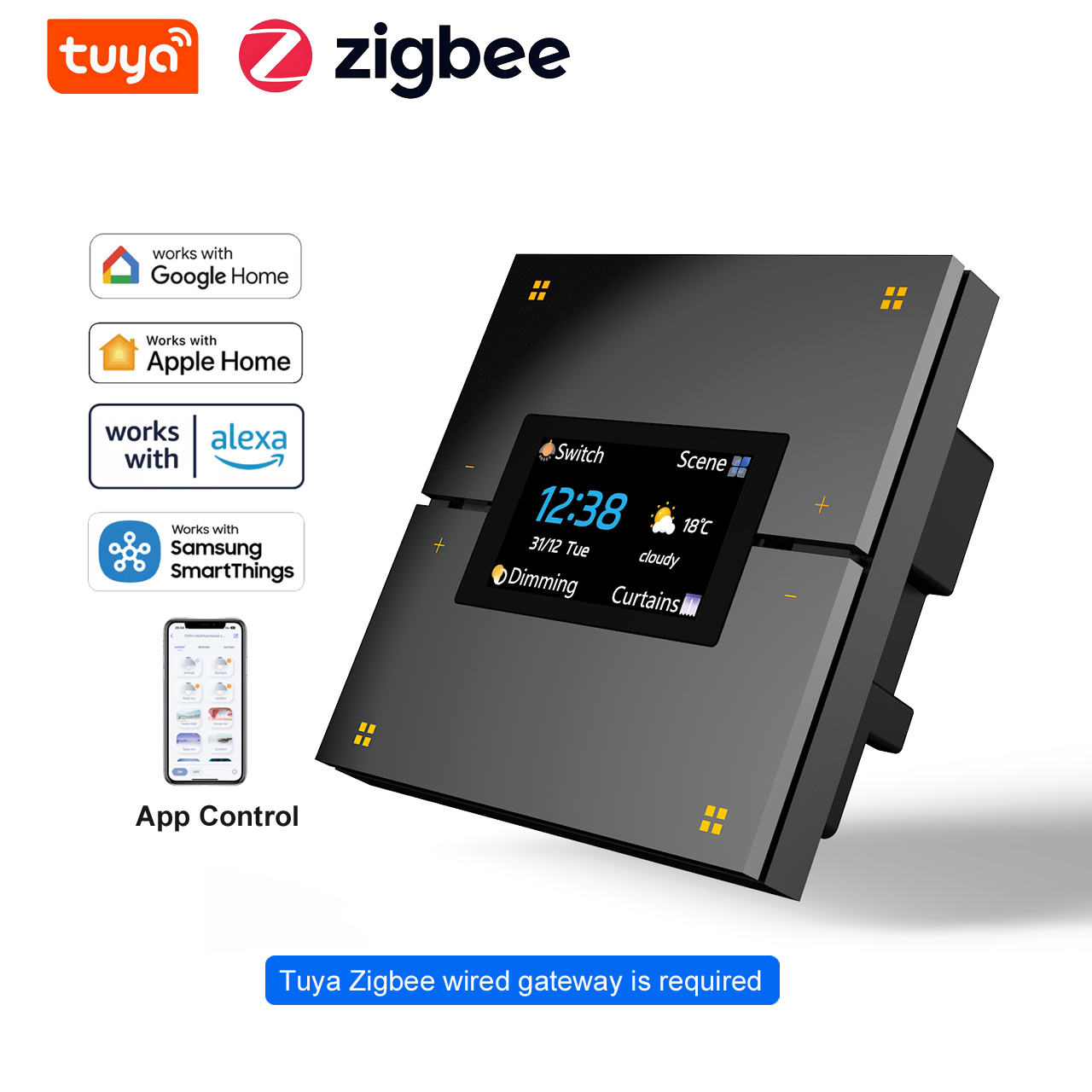Smart Home Sistem - M9 Pro 8-Button UK Tuya Smart