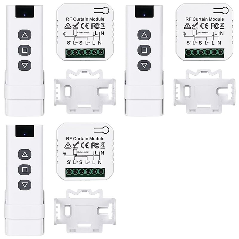 Curtain Motor - LICE-3X Tuya Wifi Smart Curtain Switch