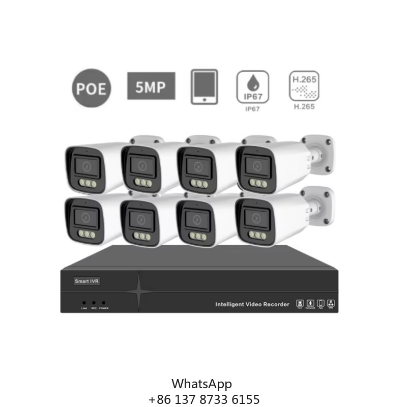 Security Ip Camera - 5MP 4CH 8CH Home Cctv Security
