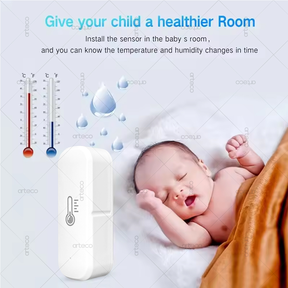 Zigbee Temperature And Humidit - Smart Home Energy Monitor recension och pris