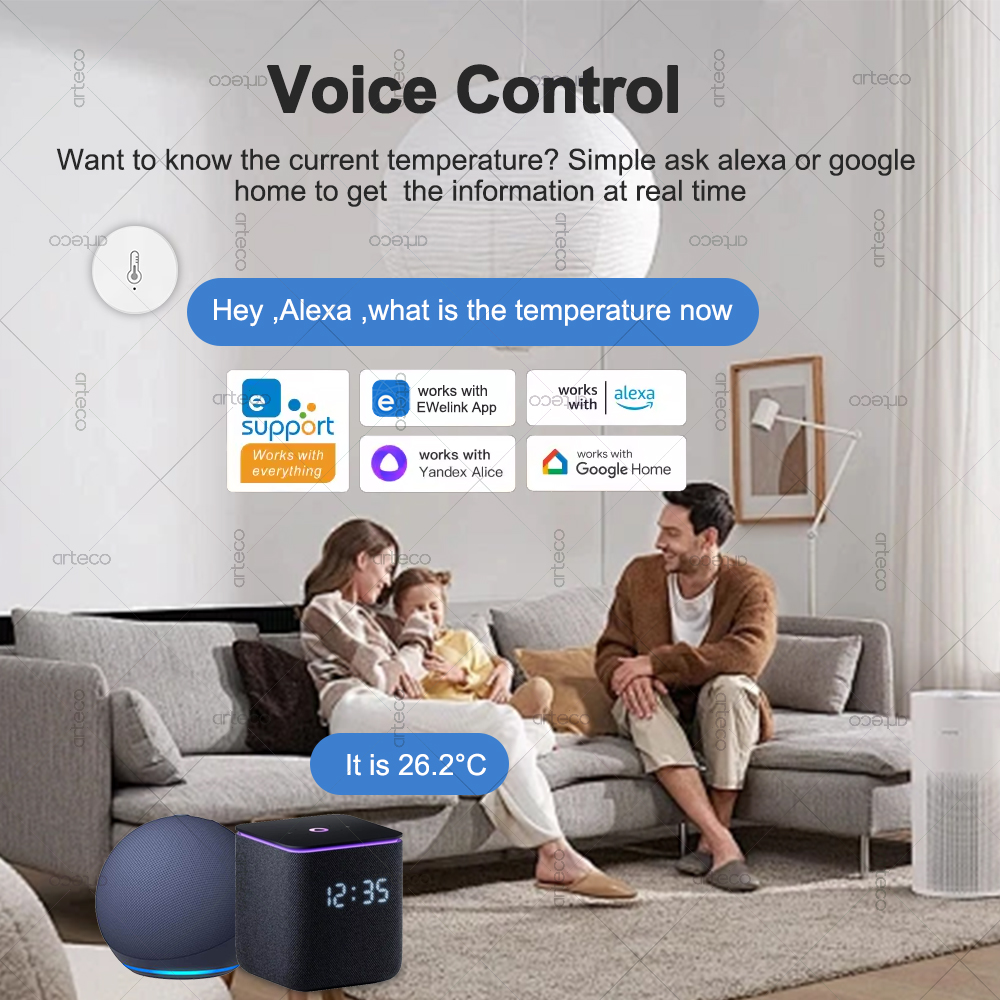 Zigbee Temperature And Humidit - Smart Home Energy Monitor recension och pris