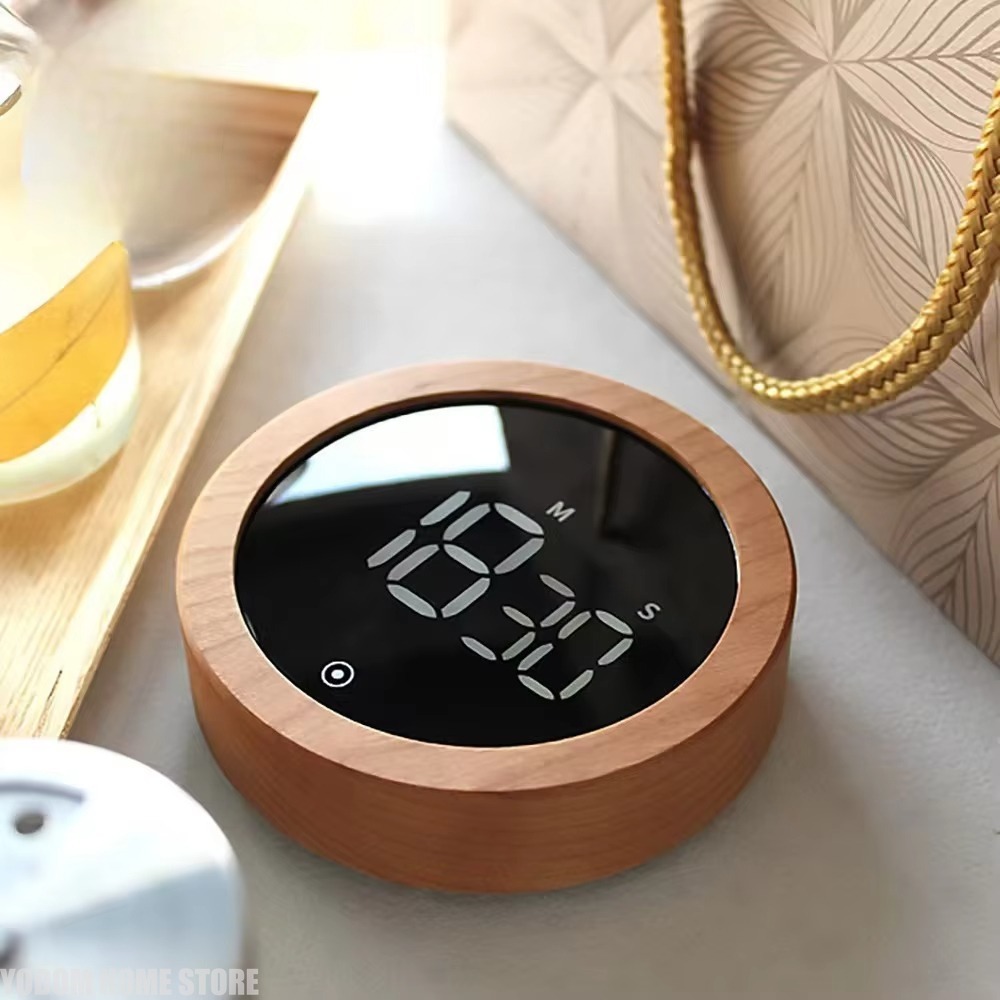Kitchen Timer Wood Grain Rotar - Smart Home Utensils recension och pris