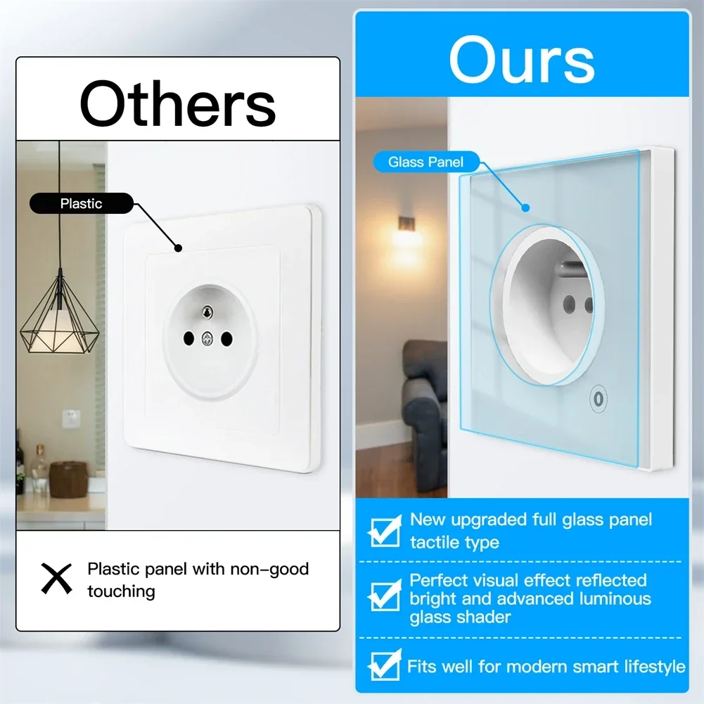 Moes ZigBee Wall Socket WIFI S - Smart Home Energy Monitor recension och pris