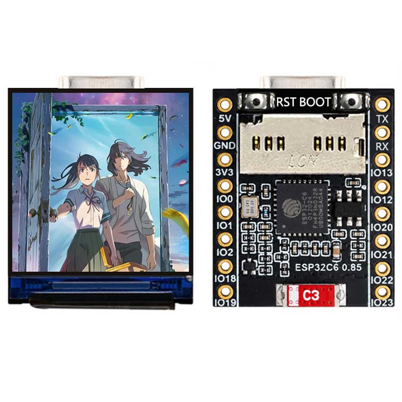 ESP32 C6 0.85 Inch 128X128 IPS - Smart Home Esp32 recension och pris