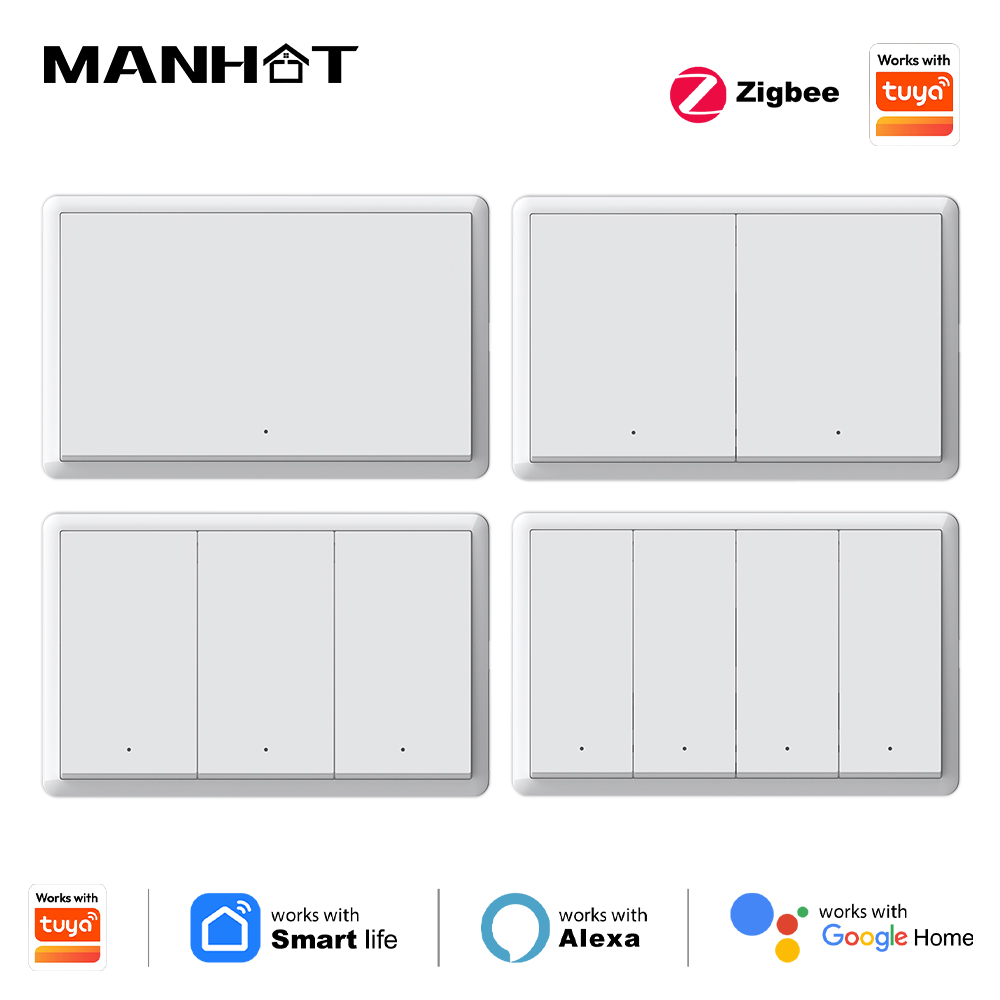 Manhot Smart zigbee Switch No  - Smart Home Alexa recension och pris