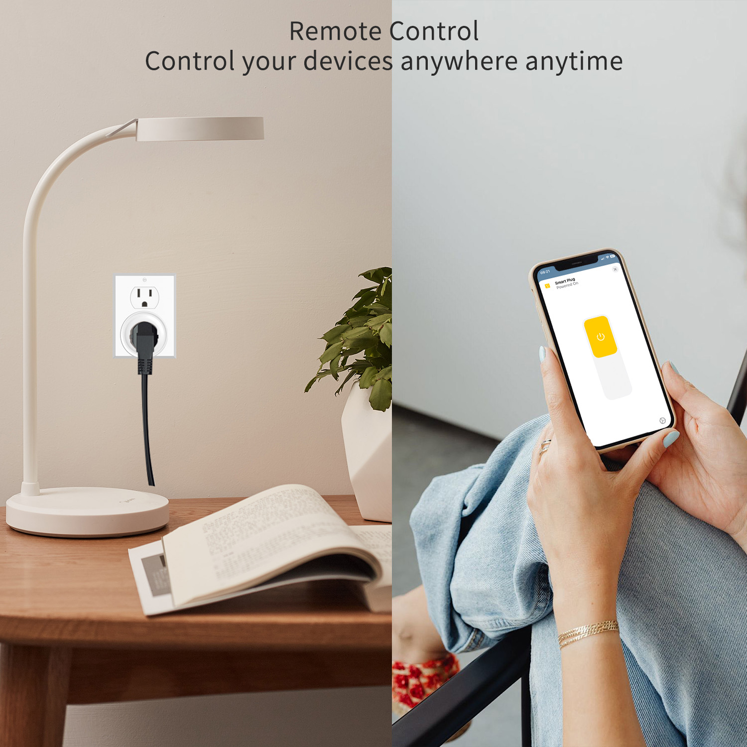 HomeKit US Round Smart Plug 10 - Smart Home Elements recension och pris