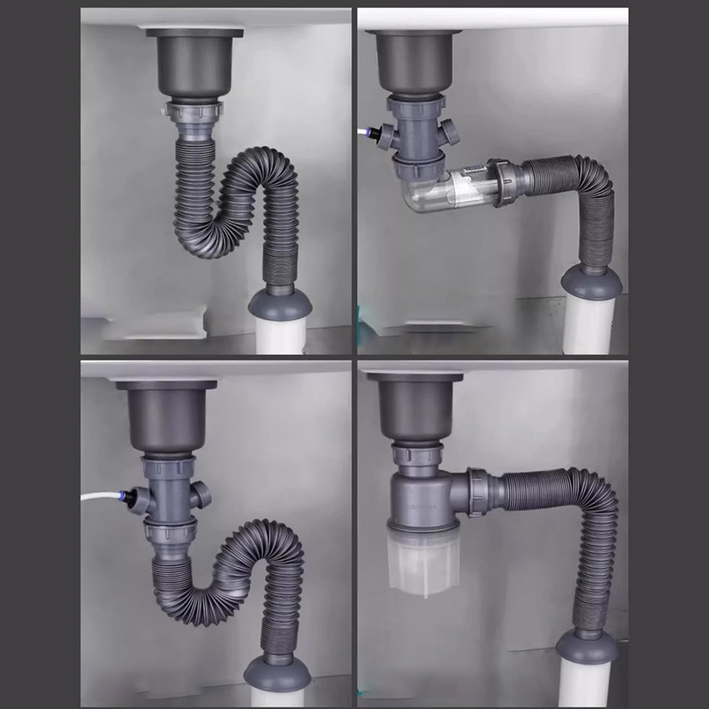 1Pcs Kitchen Sink Drain Pipe E - Smart Home Kitchen recension och pris