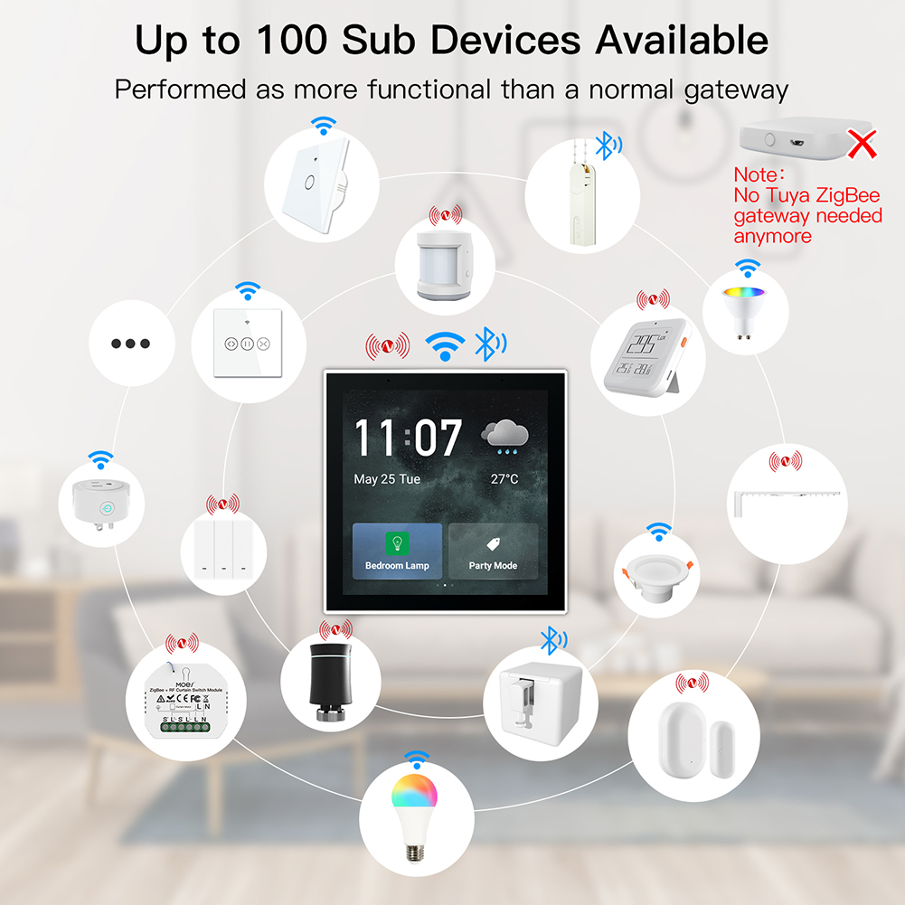 ljc 2026new Tuya 4 Inch Multi- - Smart Home Alexa recension och pris