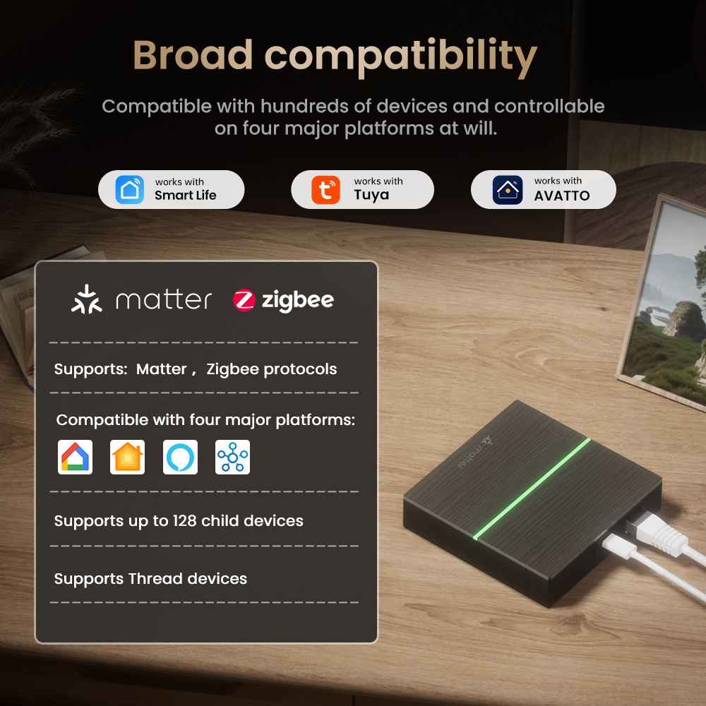 AVATTO Matter Smart Wired Gate - Smart Home Market recension och pris