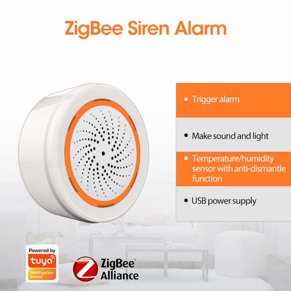 NEO-Tuya Zigbee Siren Gateway  - Smart Home Market recension och pris