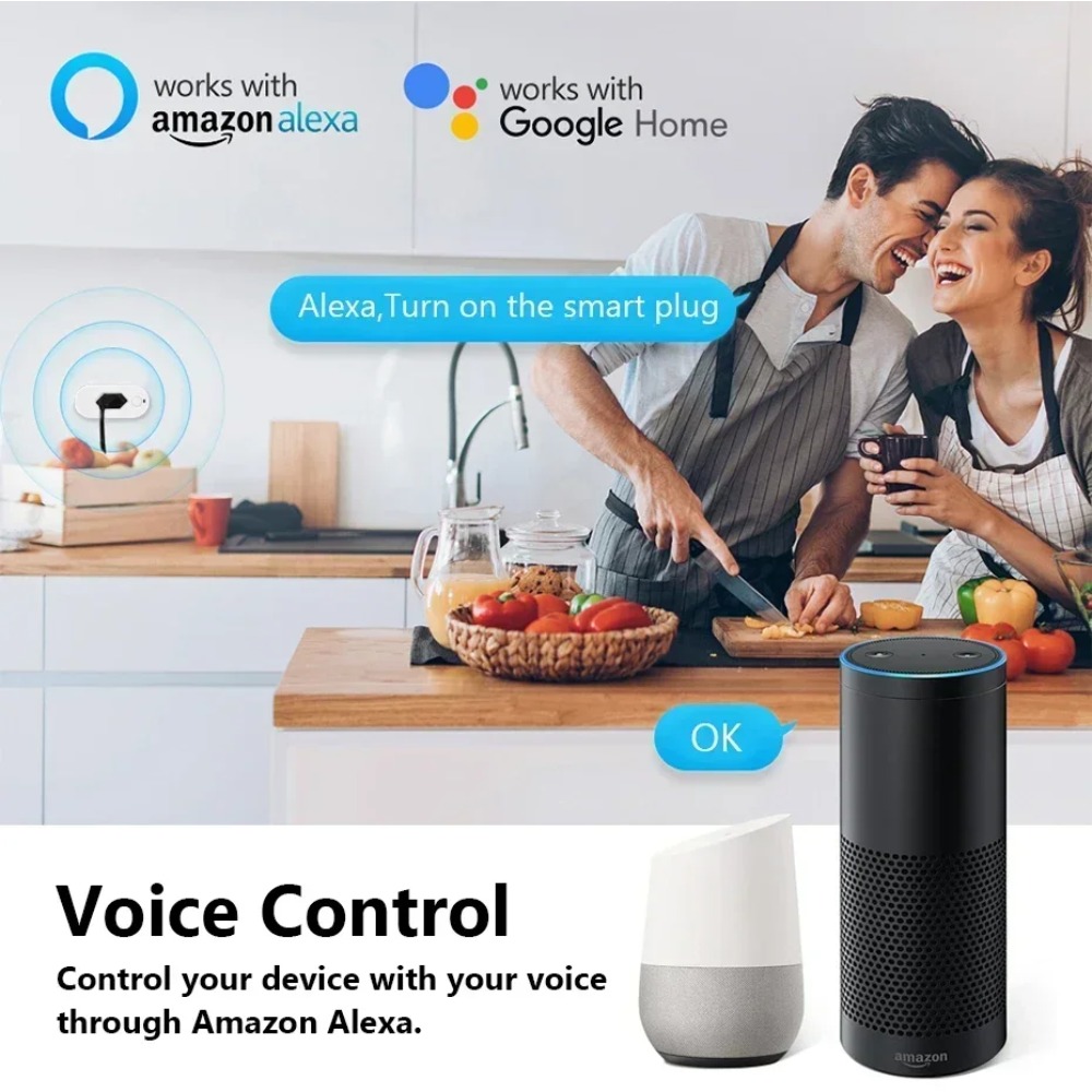 UNKAS Works with Tuya Brazil P - Smart Home Elements recension och pris