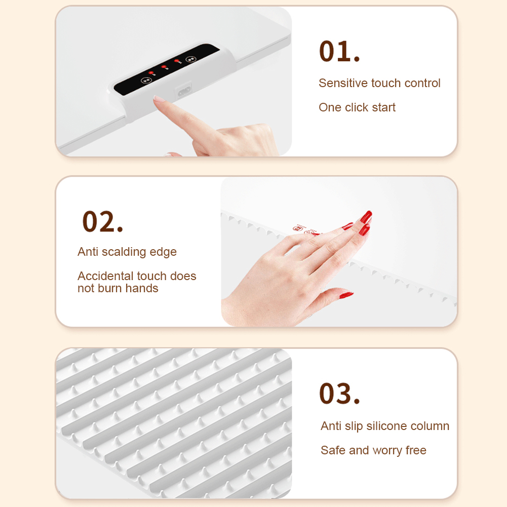 Silicone Foldable Fast Heating - Smart Home Kitchen recension och pris