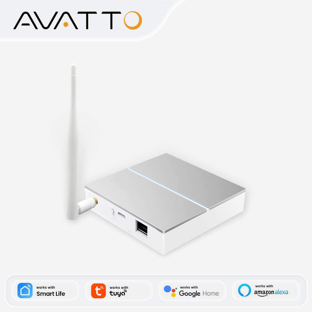 AVATTO Tuya ZigBee Gateway wit - Smart Home Market recension och pris