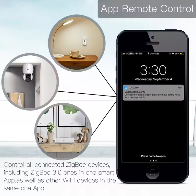 Moes Tuya ZigBee 3.0 Smart Gat - Smart Home Market recension och pris