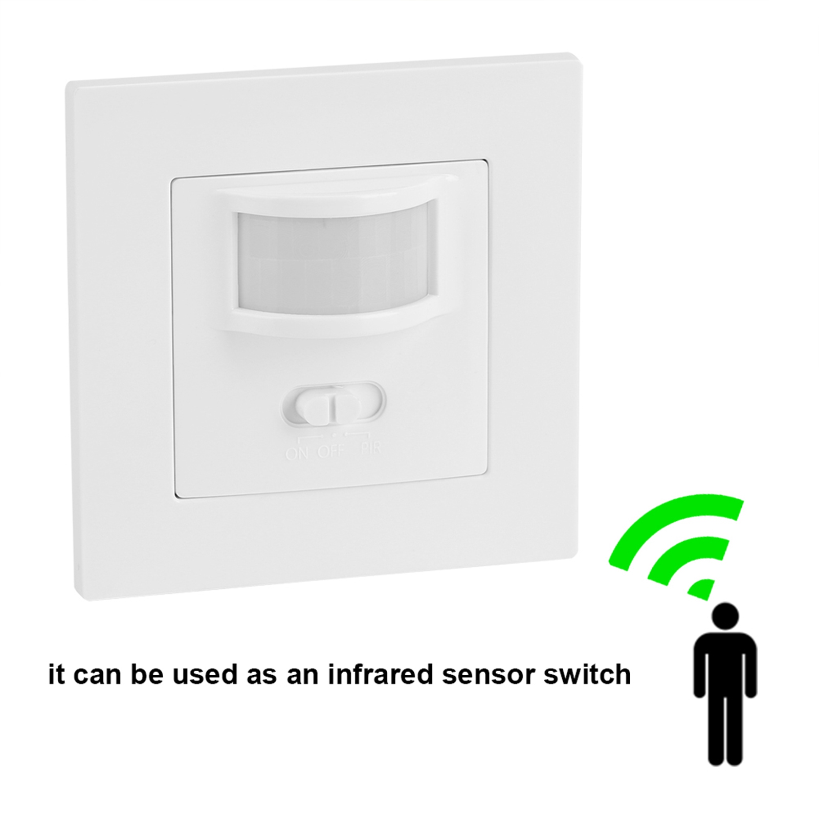 AC 110V‑240V Infrared PIR Moti - Pir Motion Sensor recension och pris