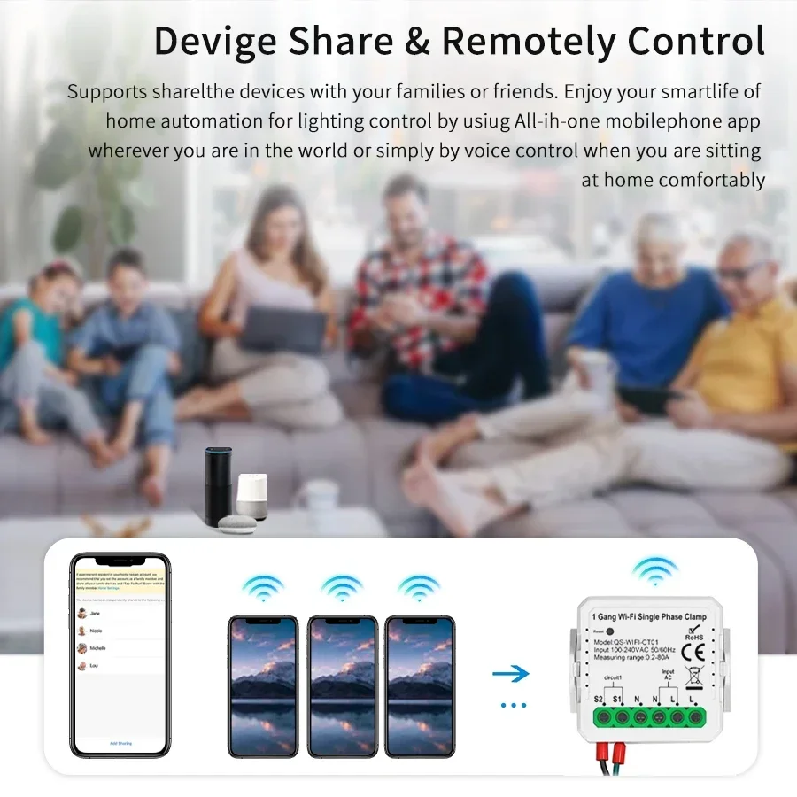 Tuya Smart WiFi Solar Power En - Smart Home Energy Monitor recension och pris