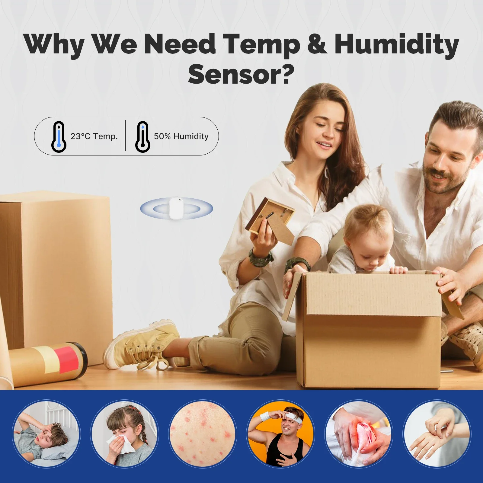 MOES Tuya Zigbee Smart Tempera - Smart Home Energy Monitor recension och pris