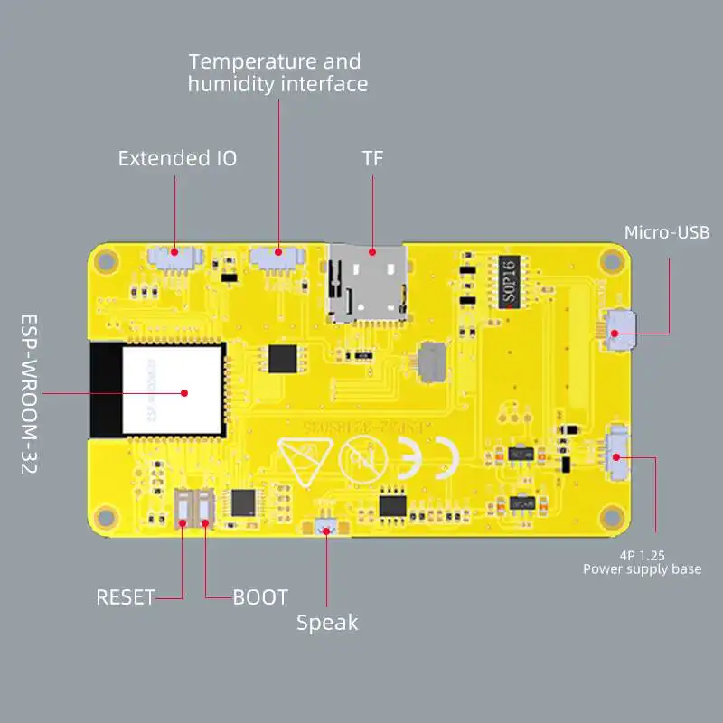 ESP32-3248S035 3.5 Inch Smart  - Smart Home Esp32 recension och pris