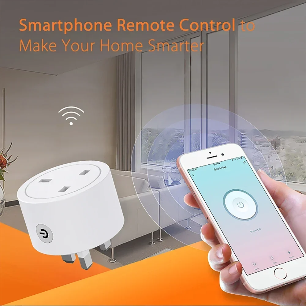 Zigbee Smart Plug 16A UK Socke - Smart Home Energy Monitor recension och pris