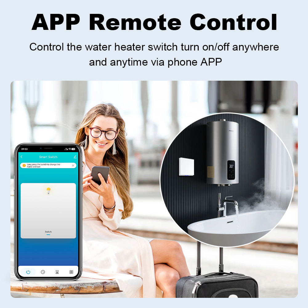 MANHOT Smart Wifi EU Water Hea - Smart Home Sistem recension och pris