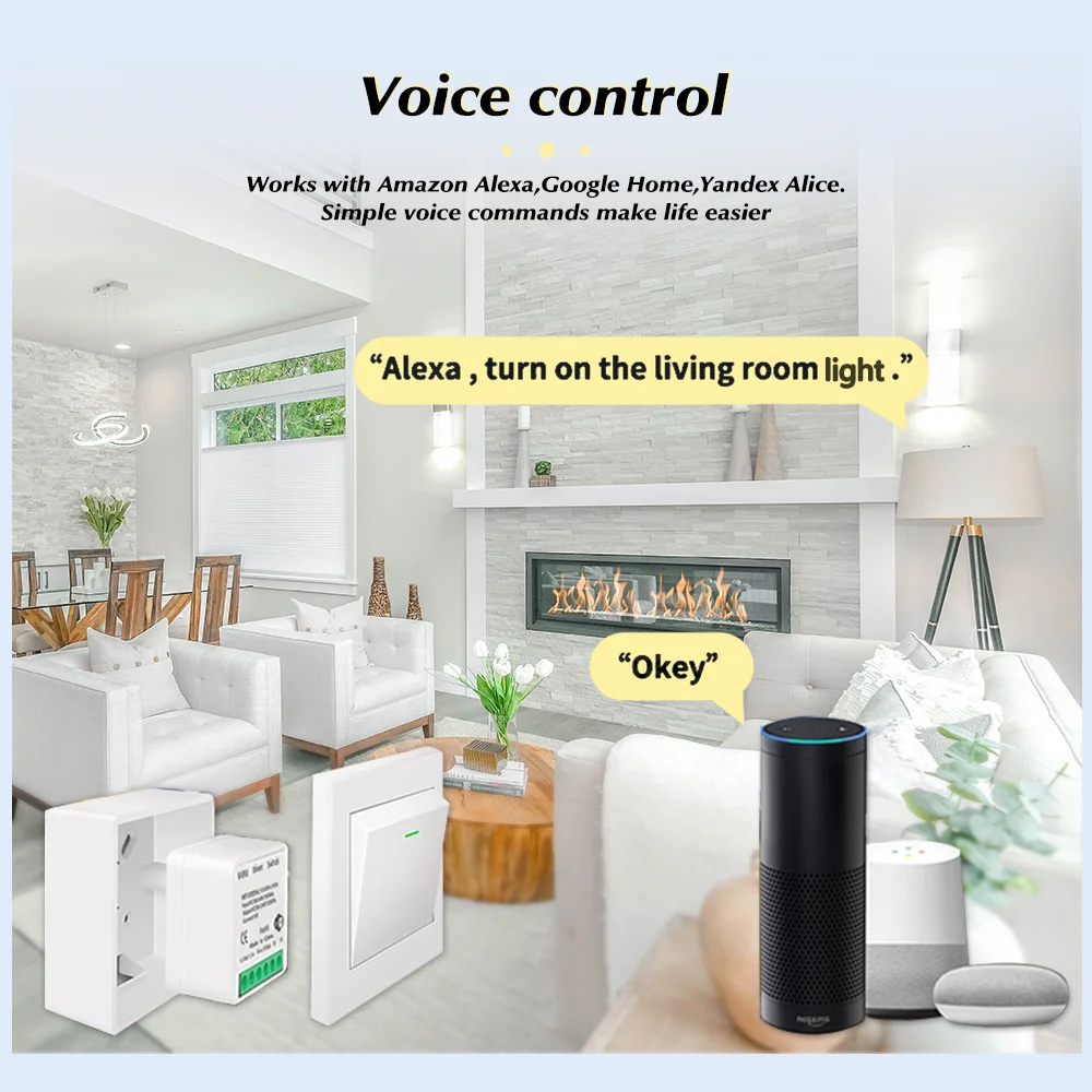 For Tuya Mini Smart WiFi Switc - Smart Home Assistant recension och pris