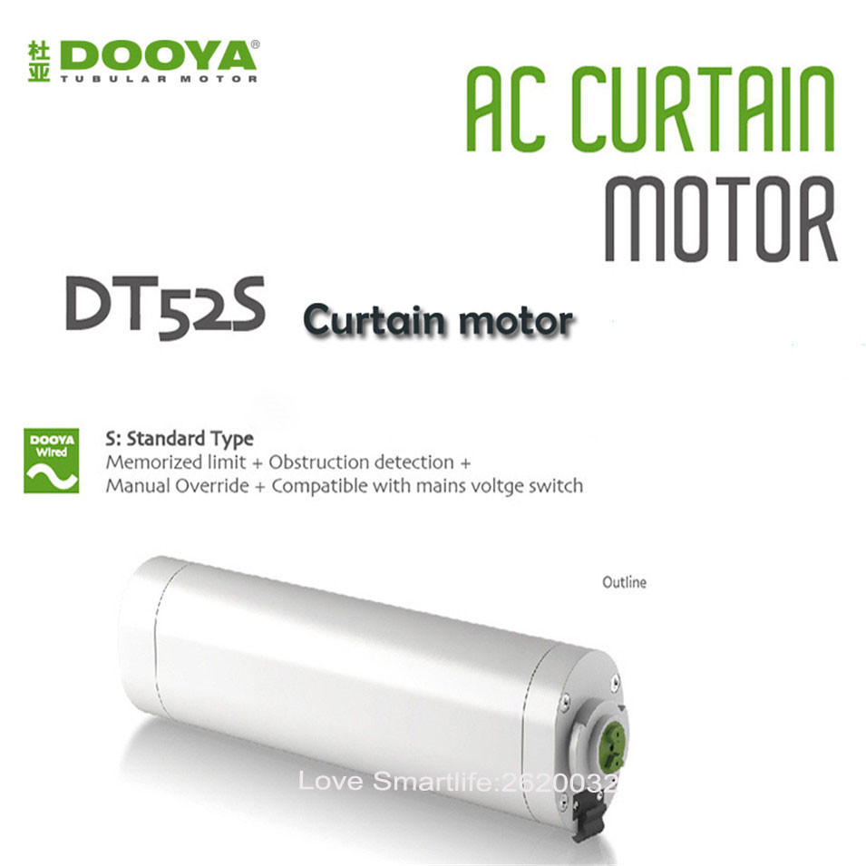 Dooya DT52S Electric Curtain M - Smart Home Fibaro recension och pris