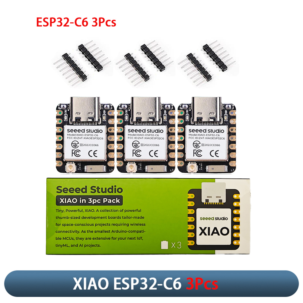 XIAO ESP32-C6 3Pcs Development - Smart Home Esp32 recension och pris