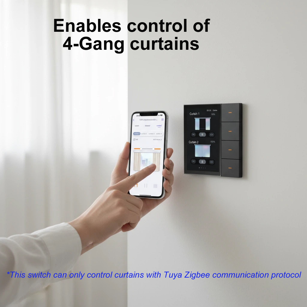 F3-pro Tuya Smart Panel ZigBee - Smart Home Sistem recension och pris
