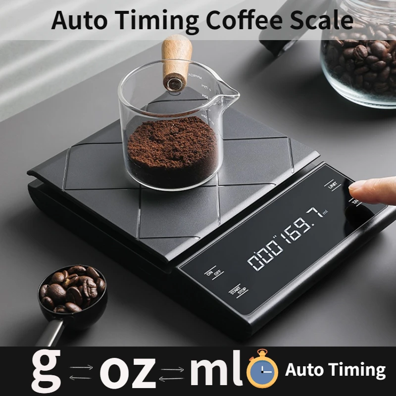 USB Charging Kitchen Coffee Sc - Smart Home Utensils recension och pris