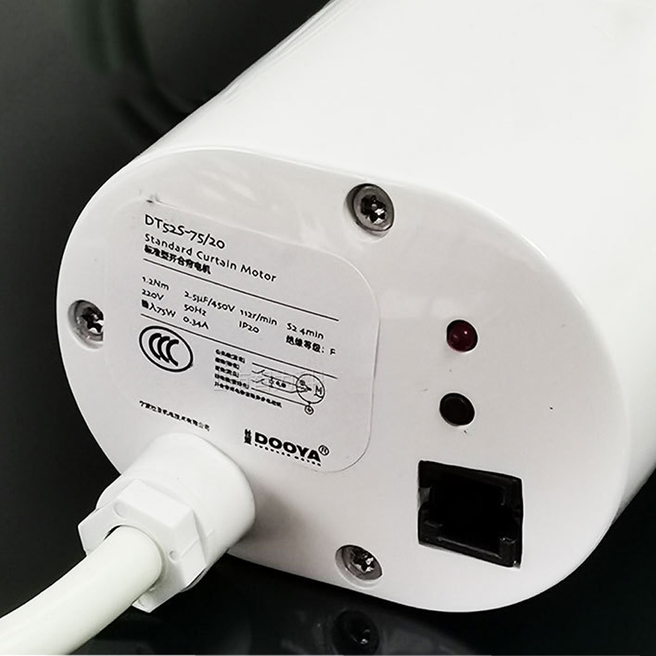 Dooya DT52S 75W Electric Curta - Smart Home Fibaro recension och pris