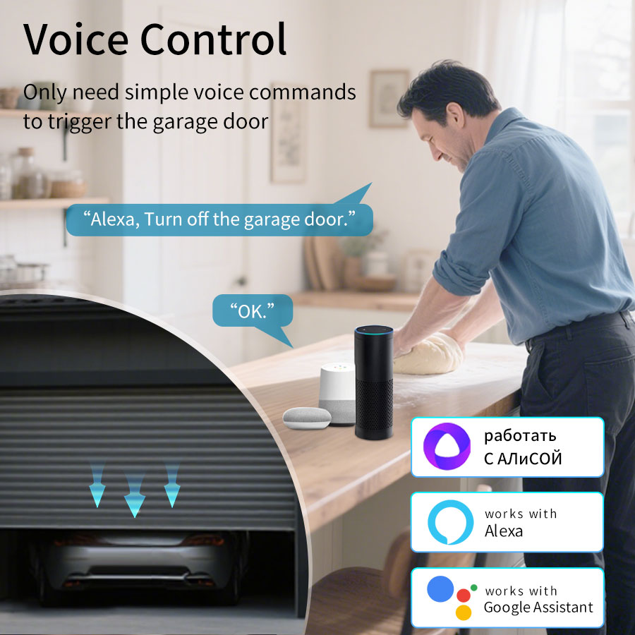 Tuya Smart WiFi or Zigbee Gara - Smart Home Solution recension och pris