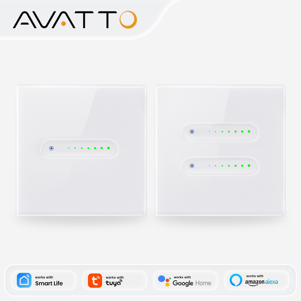 AVATTO WiFi 1/2 Gang Smart Dim - Smart Home Sistem recension och pris