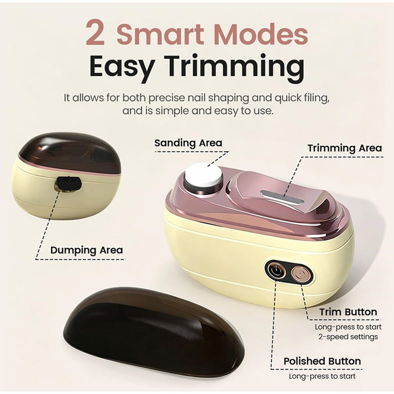 2-in-1 Smart Electric Nail Cli - Smart Home Elements recension och pris