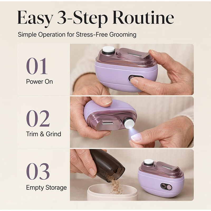 2-in-1 Smart Electric Nail Cli - Smart Home Elements recension och pris