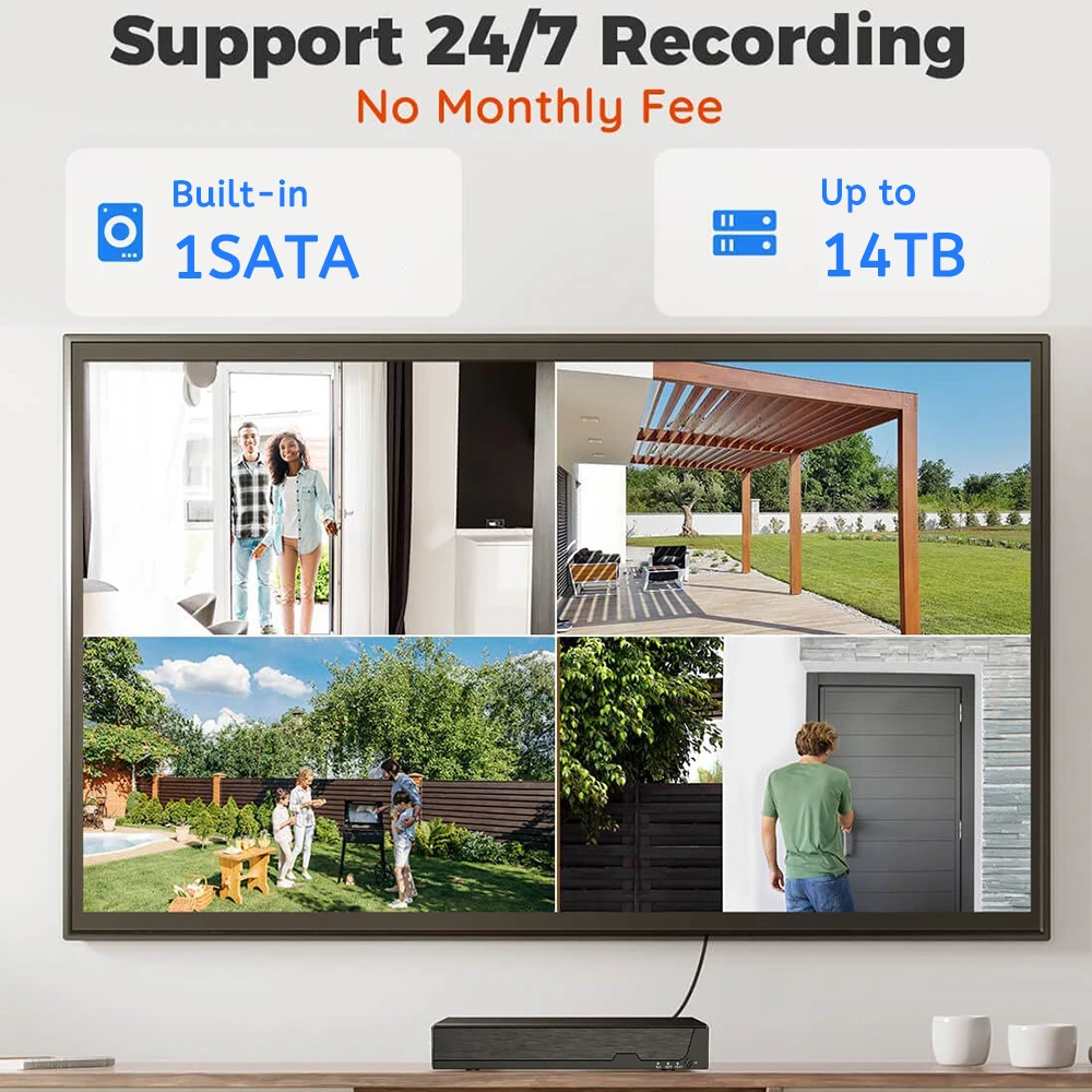 16CH 4K POE NVR (8MP/6MP/5MP/4 - Security Ip Camera recension och pris