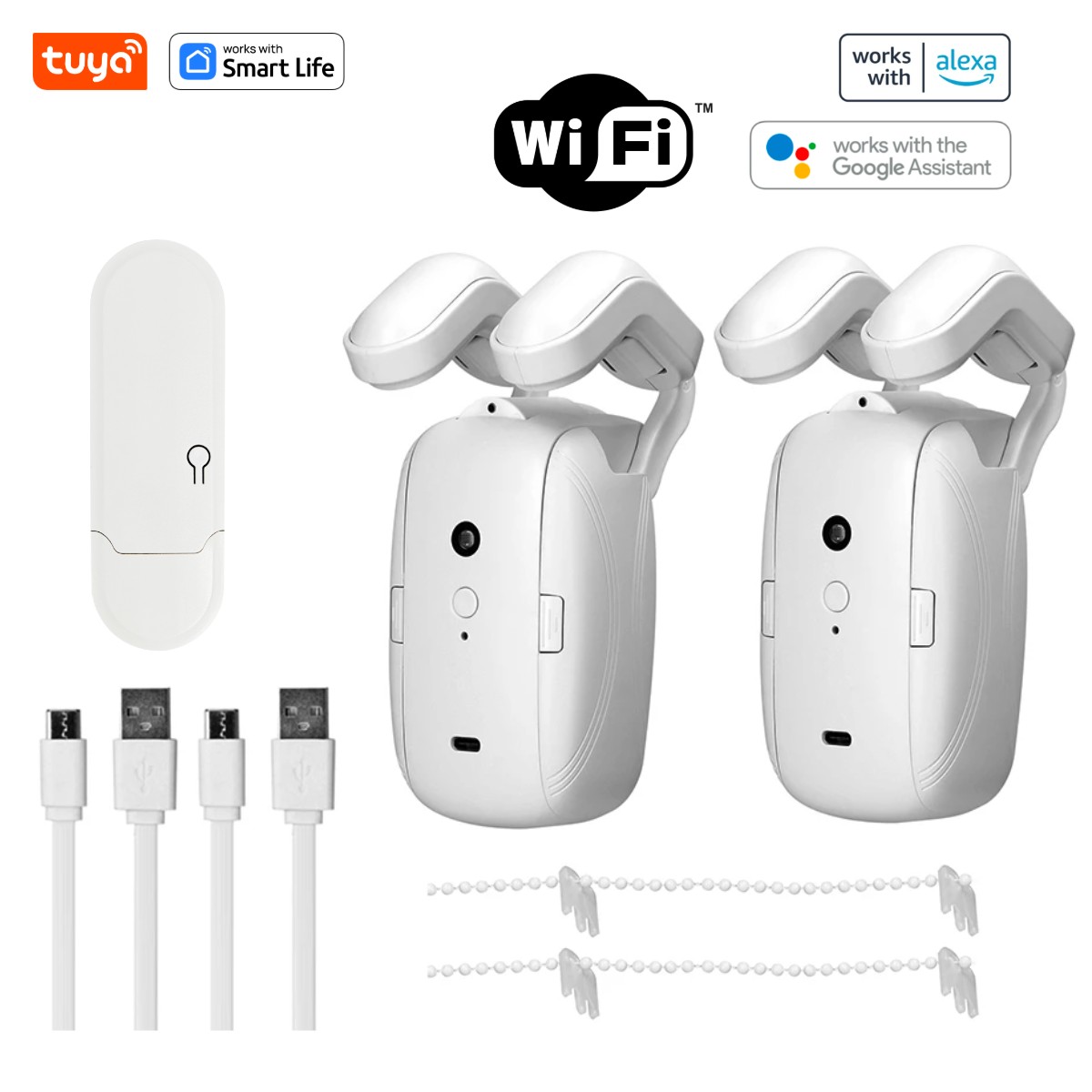 1/2PCS Tuya Smart WiFi Curtain - Smart Home Market recension och pris