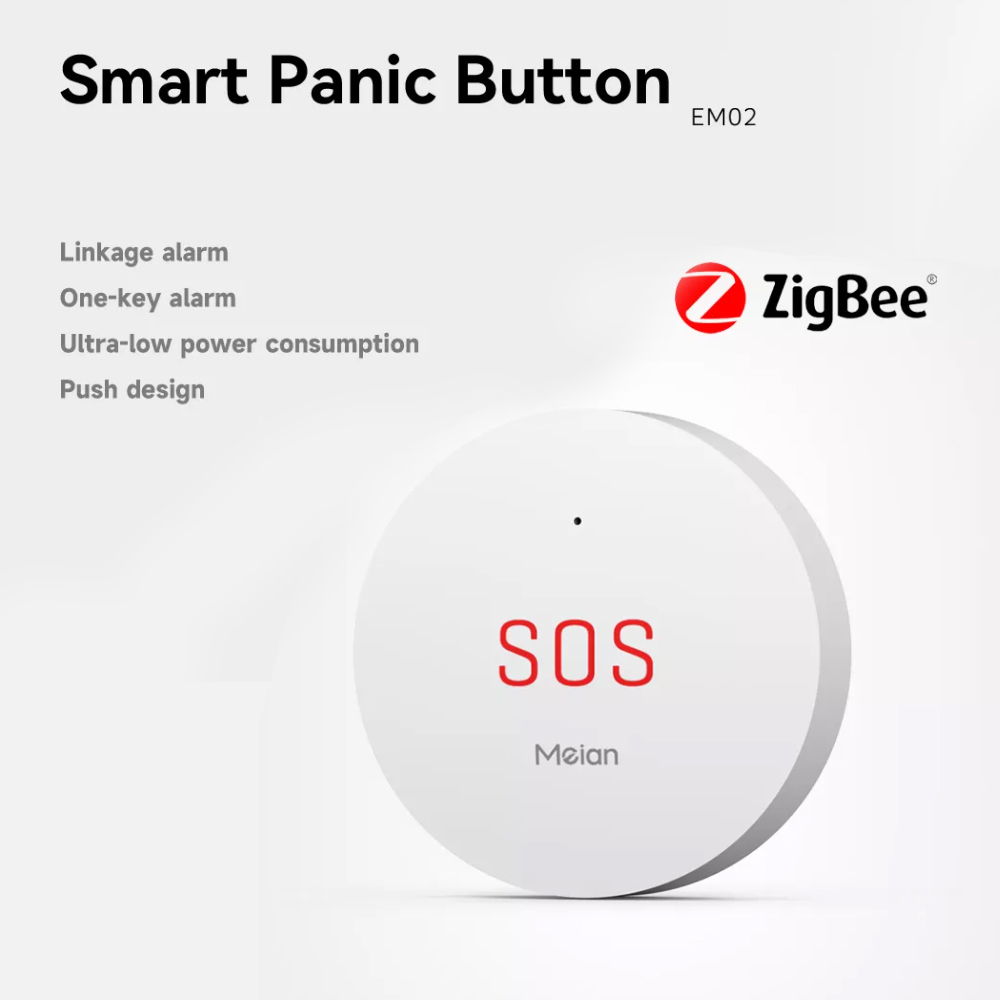 Meian Zigbee Tuya SOS Emergenc - Smart Home Market recension och pris