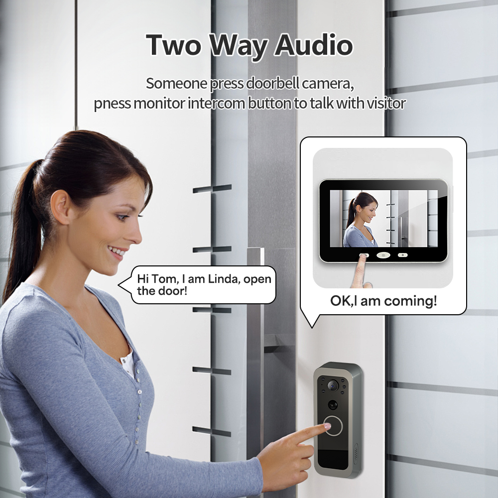 Tuya Smart Wireless Doorbell C - Smart Home Video Doorbell recension och pris