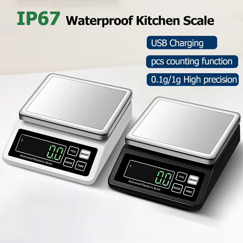 Rechargeable Kitchen Scale IP6 - Smart Home Utensils recension och pris