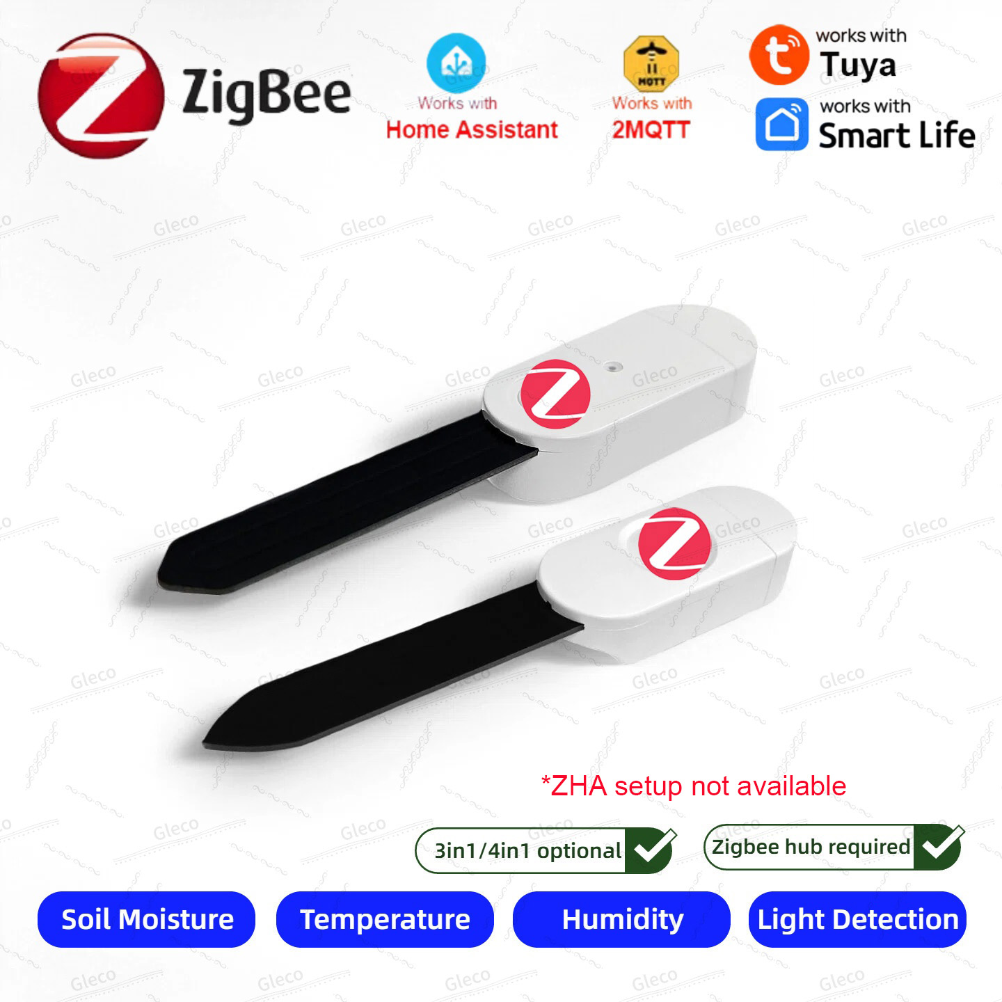 Zigbee Soil Moisture Sensor Me - Smart Home Energy Monitor recension och pris