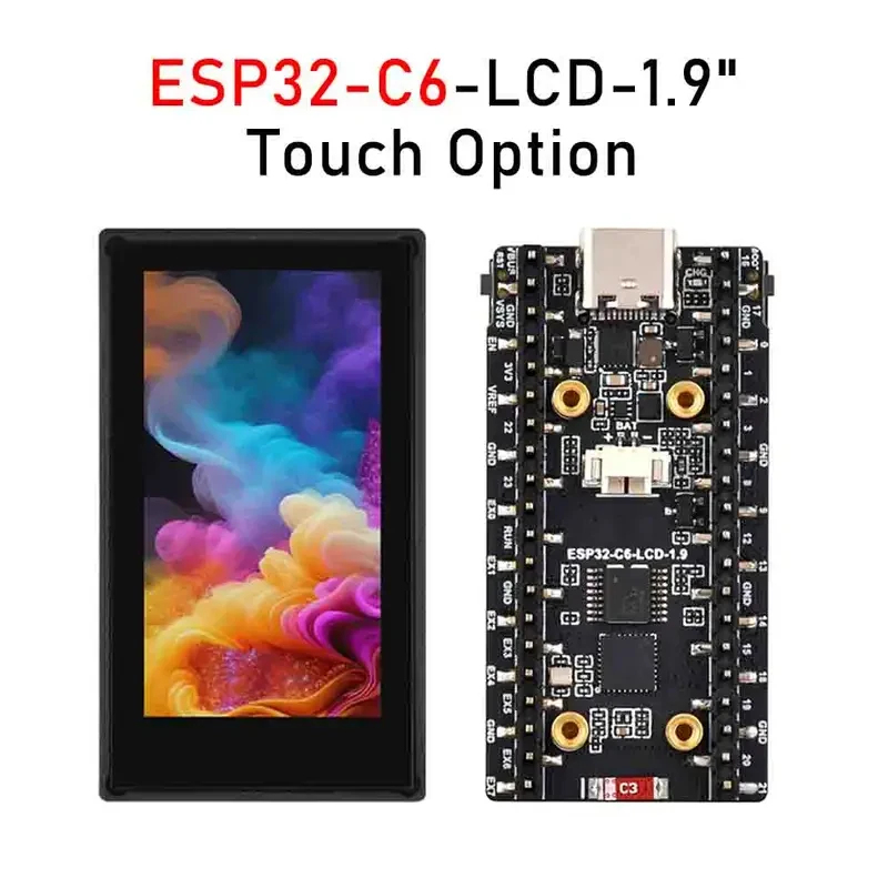 ESP32-C6 1.9-Inch LCD Screen D - Smart Home Esp32 recension och pris