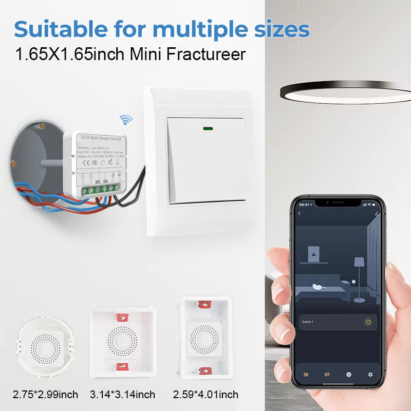 Tuya Mini Smart Switch WiFi 1- - Smart Home Alexa recension och pris