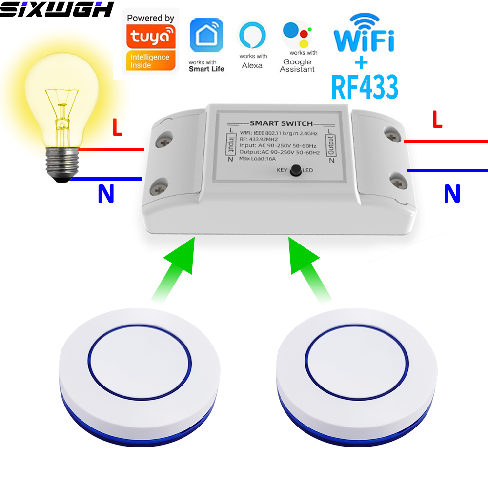 16A WiFi Tuya Smart Switch Wir - Smart Home Sistem recension och pris