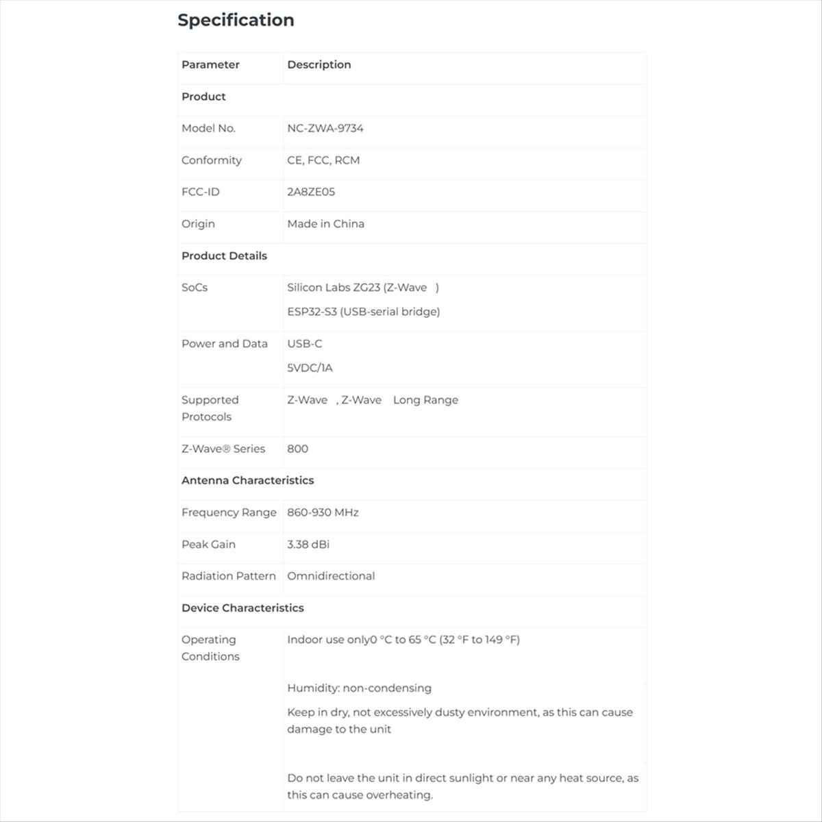 A85P Home Assistant Connect ZW - Smart Home Assistant recension och pris