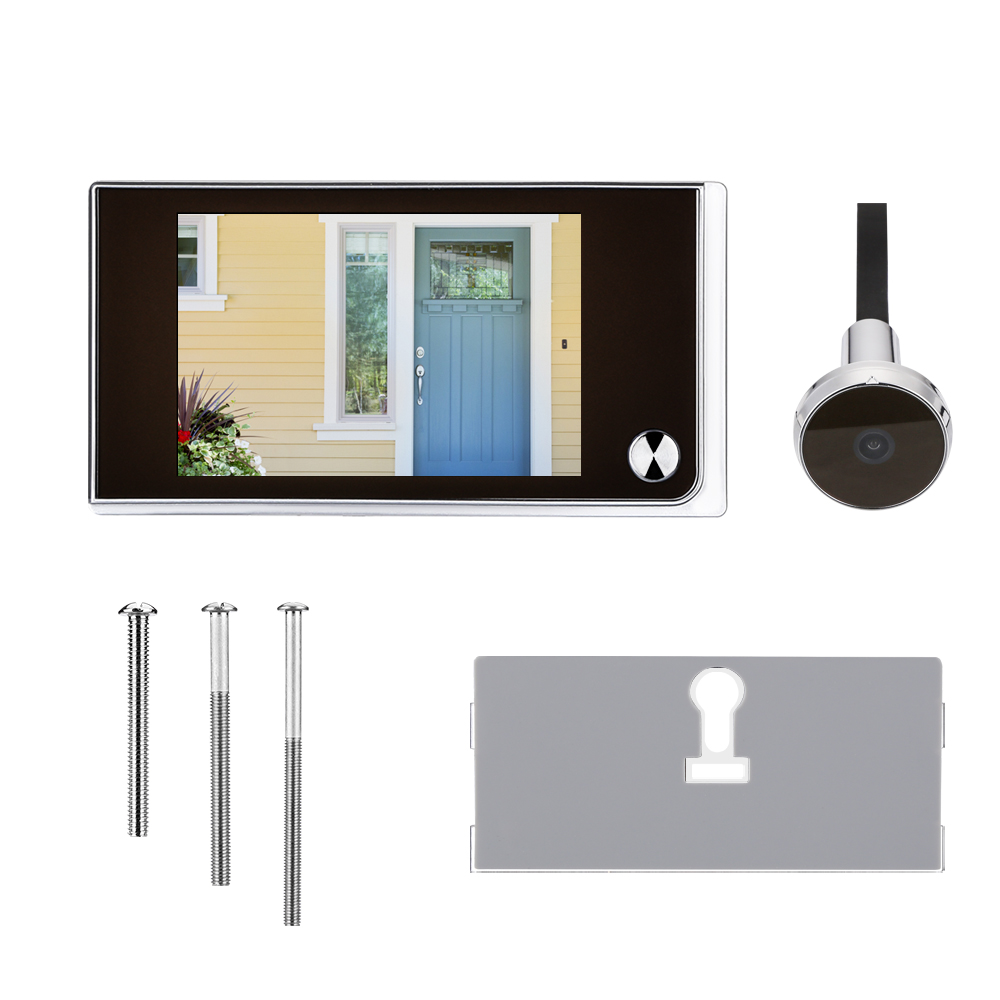 3.5 inch Camera Peephole Doorb - Smart Home Video Doorbell recension och pris