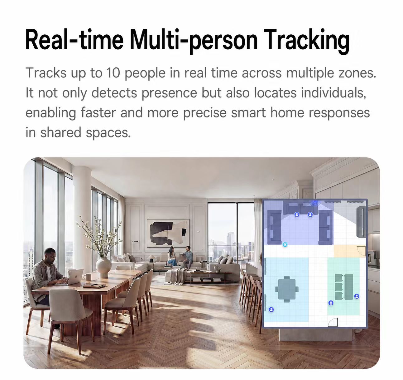 Aqara FP400 AI Millimeter‑Wave - Pir Motion Sensor recension och pris