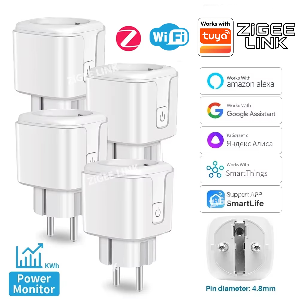 ZigBee EU Plug 16A/20A Smart P - Smart Home Energy Monitor recension och pris