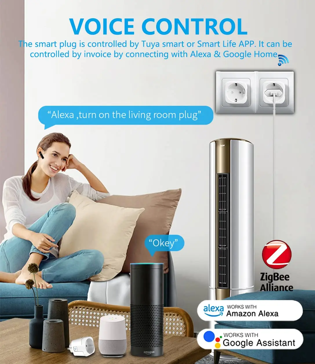 ZigBee EU Plug 16A/20A Smart P - Smart Home Energy Monitor recension och pris