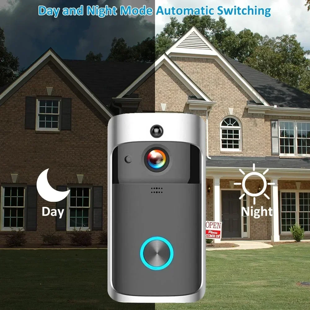 720P HD Smart Home Wireless WI - Smart Home Video Doorbell recension och pris