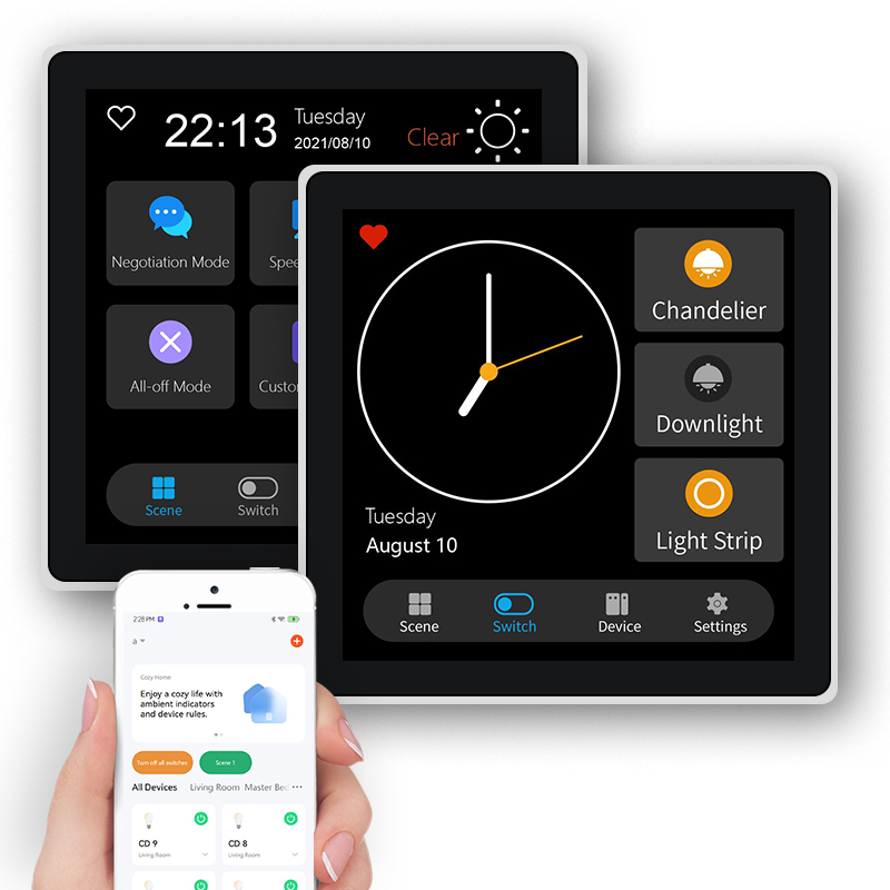 FUERS 4 Inch Touch Screen Mult - Smart Home Sistem recension och pris